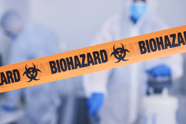 Professional Drug Lab Cleanup technician working in Platteville, WI
